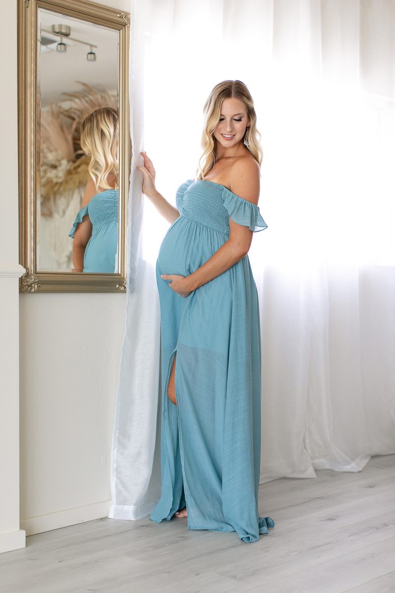 Blue Goddess Maternity