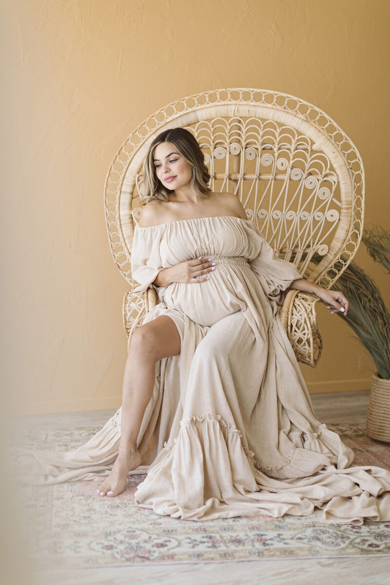 Cream Reclamation Maternity